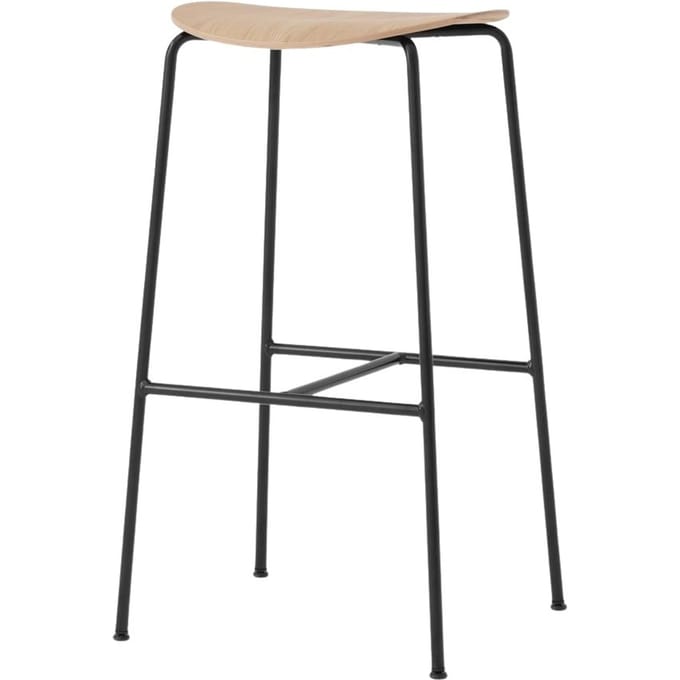 &Tradition Paviljoen barkruk AV38 & AV37 - eiken gelakt - Sitzhöhe 79 cm