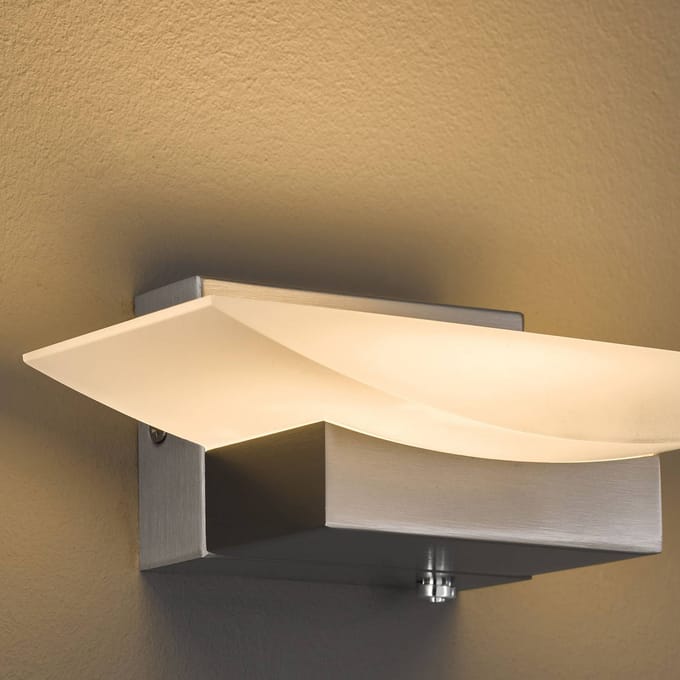 FISCHER & HONSEL LED wandlamp Bowl TW m schakelaar kleurverandering