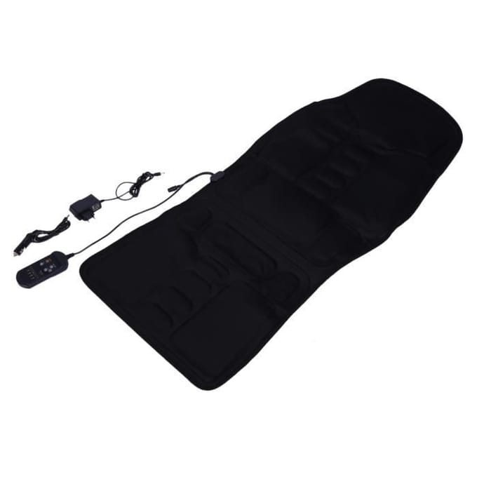 Coussin de massage Siège de véhicules portables siège de bureau à domicile chauffant dos cou coussin de Massage lombaire coussin