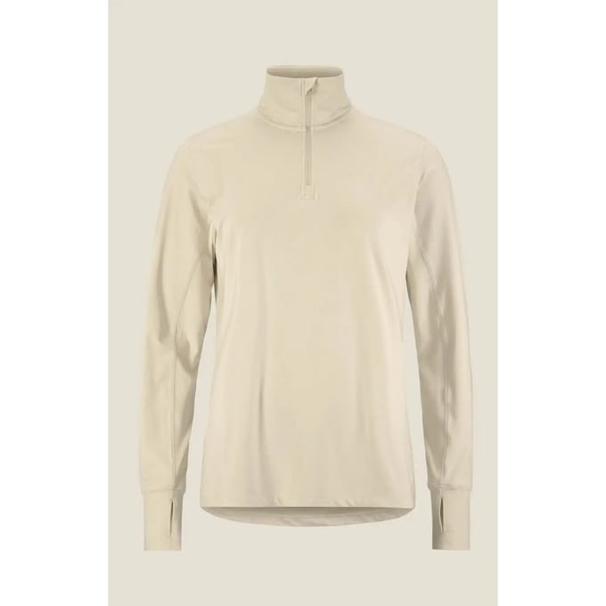 Dames ondershirt met lange mouwen 1/2 rits Craft Flow
