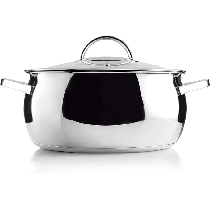 Pot met deksel Lacor 20 cm