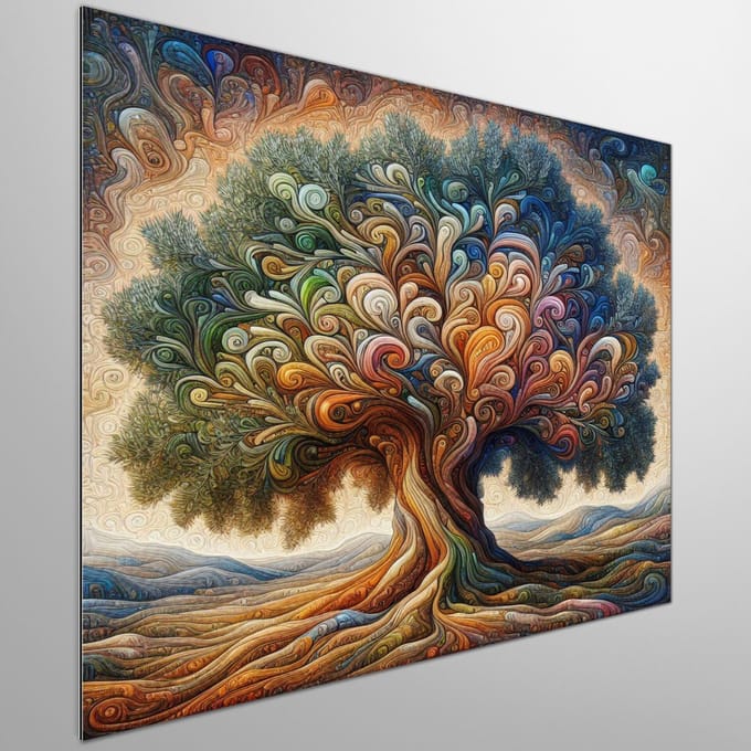 Kunstprint | Wanddecoratie | Dibond | 20 × 20 cm