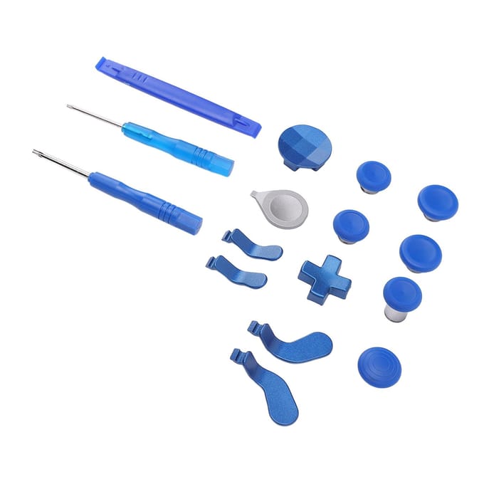 Vervangende Thumbsticks voor Elite Series 2 voor Elite Series 2 Core Draadloze Controller Bevat 6 blue