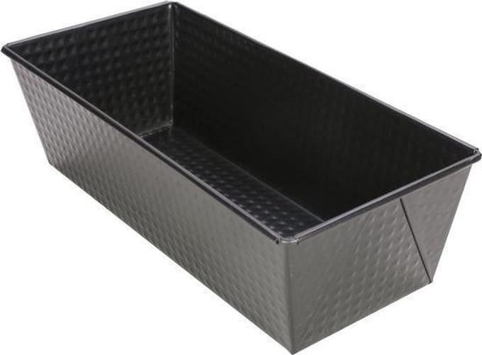 Cakevorm Zwart Gusta 26 x12 x 7 cm - 2 stuks