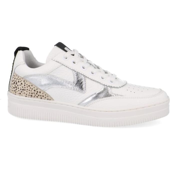 Maruti - Mave Sneakers Zilver - White - Silver - Pixel Offwhit - 41