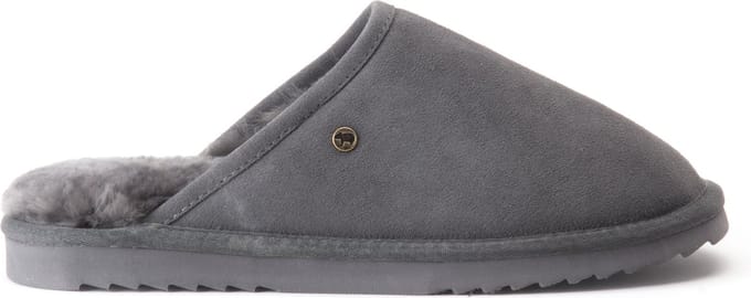 Warmbat Classic Unisex Suede Unisex Sloffen - Grijs