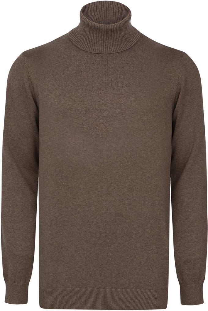 Felix Hardy Coltrui - Trui - 100% Katoen Heren Bruin - M