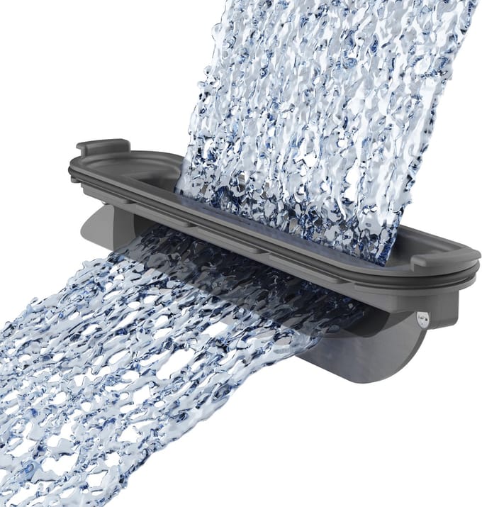 Hansgrohe RainDrain Flex - Douchegoot met rvs rooster 900, wandmodel, inkortbaar, geborsteld rvs 56052800
