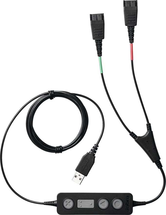 USB Adaptor Jabra Link 265 USB/QD Black