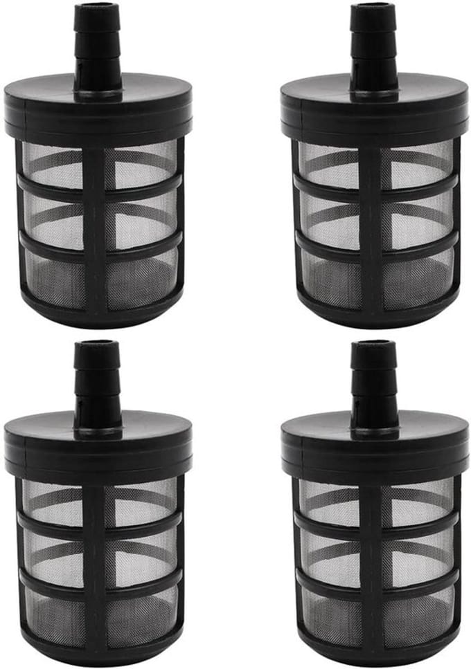 Allecto - 4-delige buisfilters - Aanzuigfilter - Verleng de