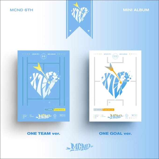 MCND [X10] 6e Mini-album No poster / Random ver. white