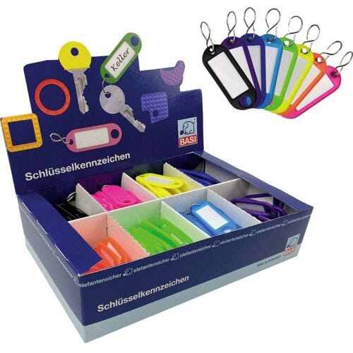 Basi 8500-9010 Sleutelhanger 8-kleurig 1 set(s)