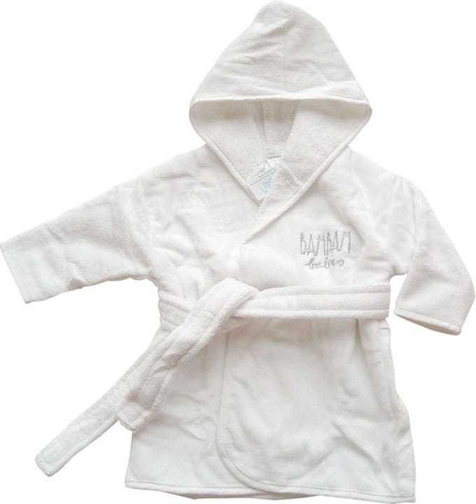 BAMBAM Badjasje maat M (62/68) - Wit - Baby cadeau
