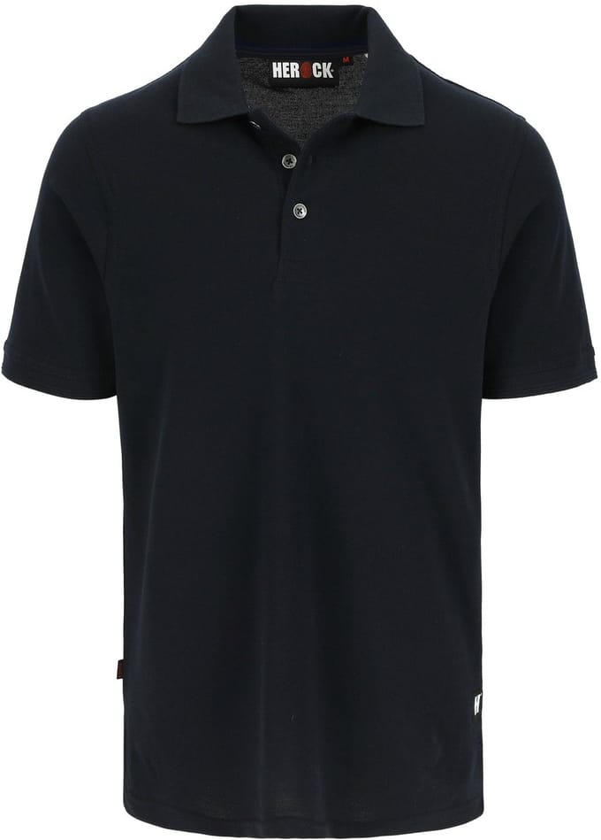 Herock Levi Polo Korte Mouwen Donker Kaki XL