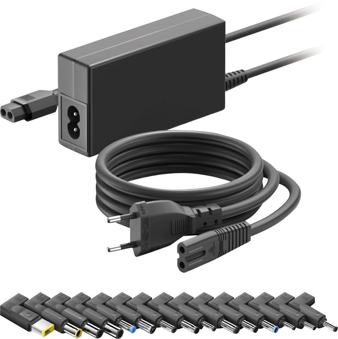 Musthavz UniCharge 65W Universele Laptop Oplader met 15 Aansluitingen