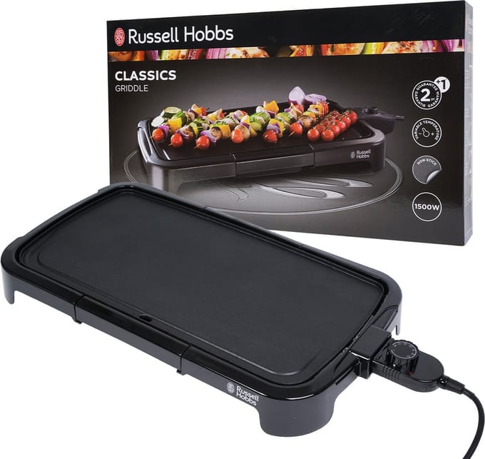 Russell Hobbs Classics 19800-56 - Grill - elektrisch - 1300 sq. cm