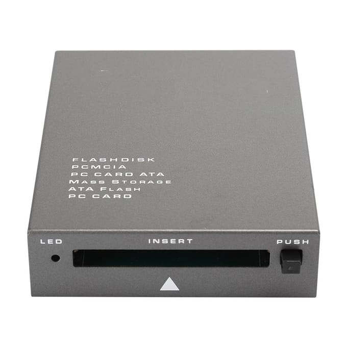 USB2.0 naar PC ATA Flash Geheugenkaartlezer Plug and Play Adapter voor PC Computer gray
