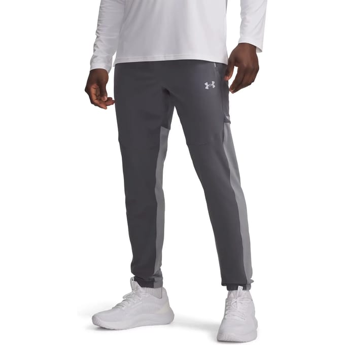 Under Armour Utility Winterized Broeken Heren - Grijs - Maat XXL - Poly Woven