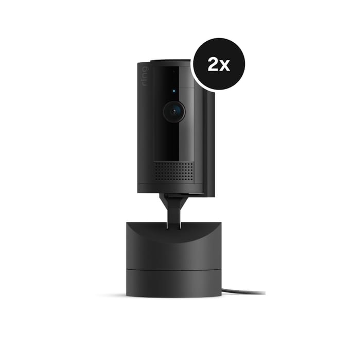 Ring Pan-Tilt Indoor Camera - Zwart - Draai- en kantelbaar