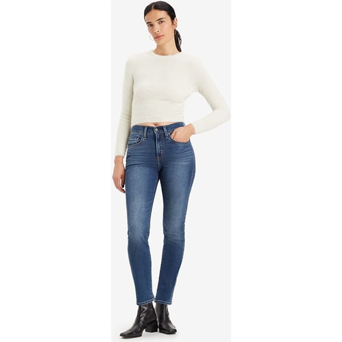 Levi's 724 Jeans Blue Taglia: W27L30 | Jeans Slim Fit Outlet | Donna | Blu