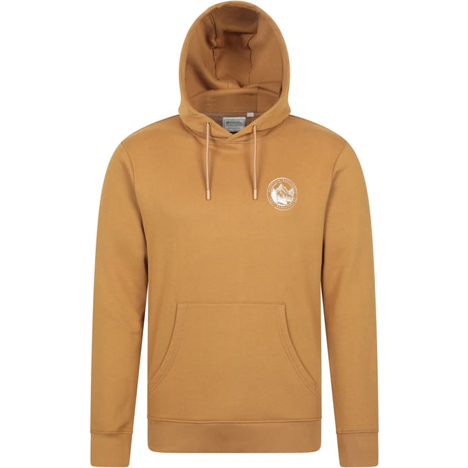 Mountain Warehouse Heren Sunrise Overhead Hoodie (Mosterd)