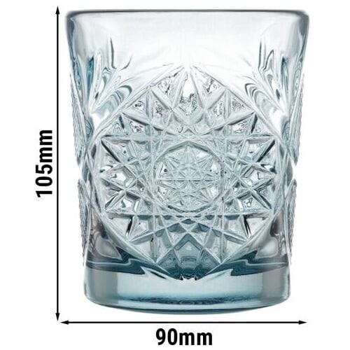 Libbey Hobstar Drinkglazen - Waterglazen Set - Blauw Blush Sapphire - 355 ml - 12 Stuks