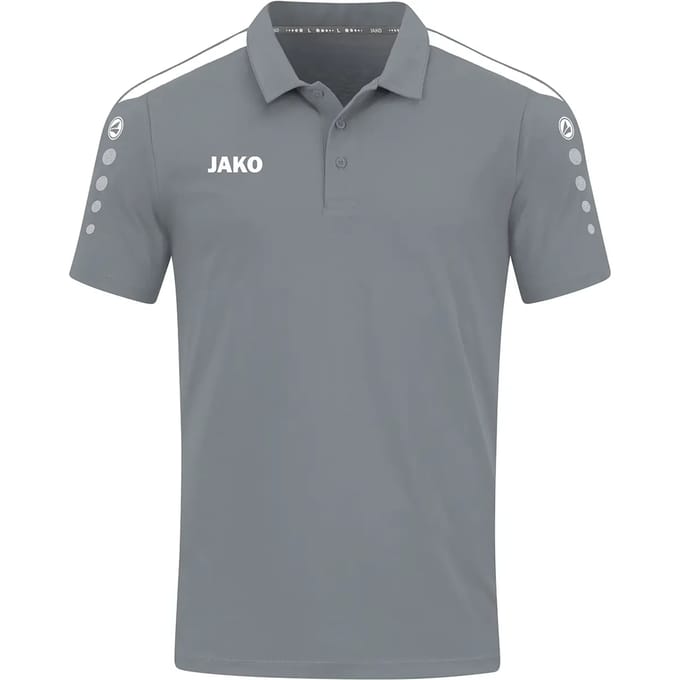 Jako Power Polo Dames - Steengrijs | Maat: 40