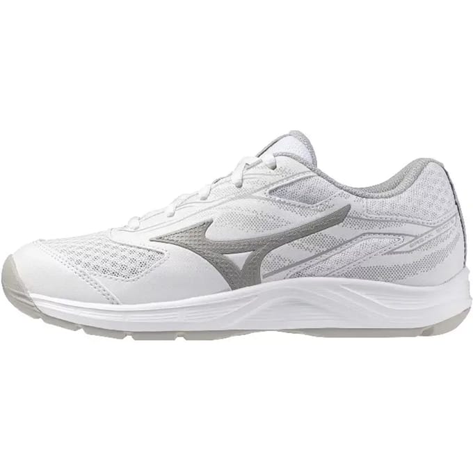 Mizuno Break Shot 5 Tennisschoenen Dames-Wit,Grijs