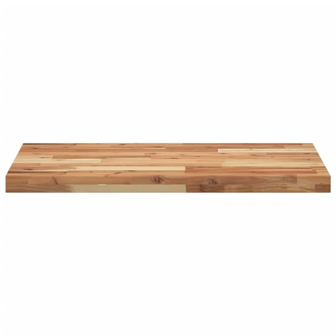 vidaXL - Wastafelblad - met - olieafwerking - 60x50x4 - cm - massief - acaciahout