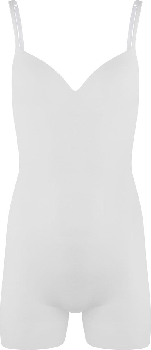 MAGIC Bodyfashion Body Soft Low Back Bodysuit Corrigerend ondergoed - Crispy White - Maat M