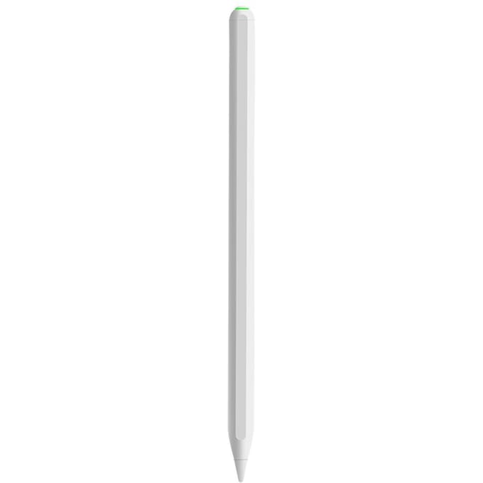 Capacitieve Pen Compatibel Met iPad Handschriftpen met Magnetisch Opladen Tablet Tekenpotlood A wit