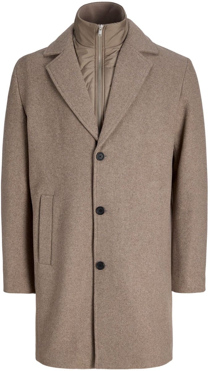 JACK&JONES - POC LAPELLE WOOL COAT - Heren - Gewatteerde jassen