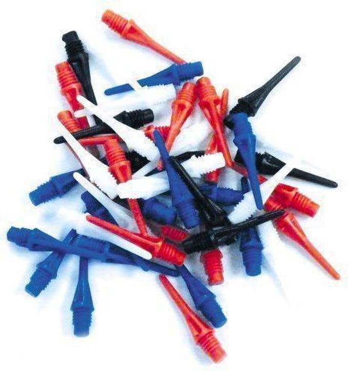 Softtip Dart Punten Zwart - 100 Stuks