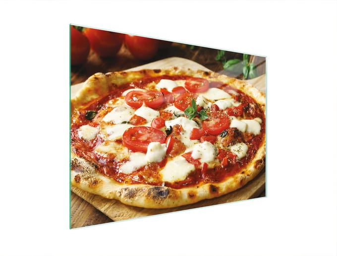 TMK ArtDeko Serie - Snijplank - 30x22cm - Pizza - Glas