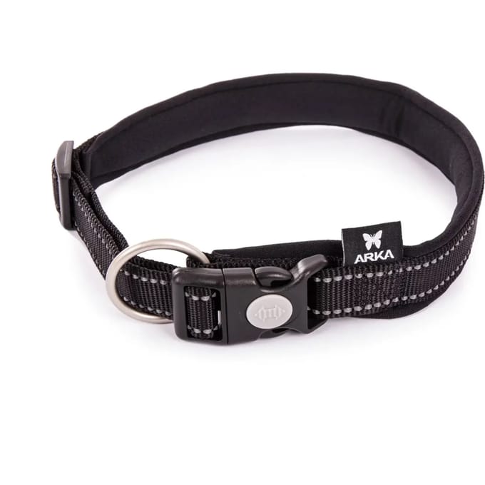 Verstelbare nylon hondhalsband Arka Haok M