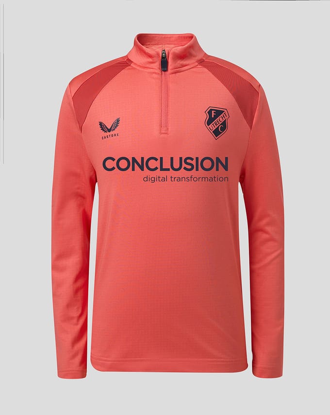 Fc Utrecht Training 26/27 Spelers Midlayer Top - Junior - Rosé