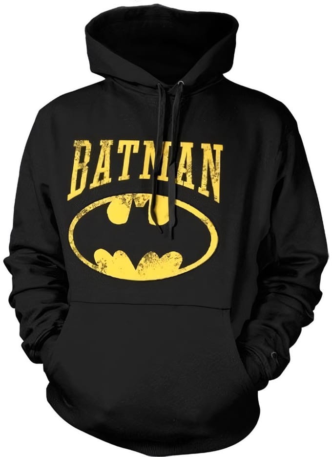DC Comics Batman Hoodie/trui -M- Vintage Batman Zwart