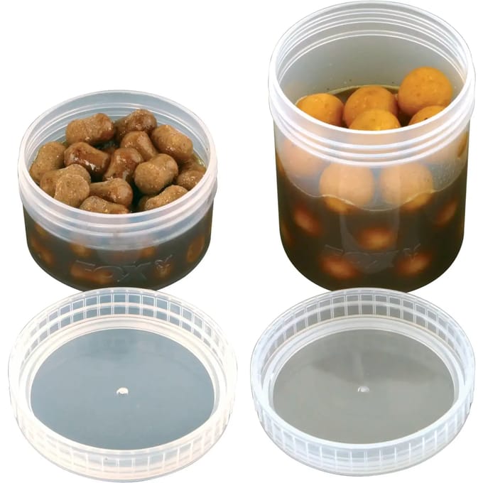 Fox Bait Tubs Full Size Clear 6st.