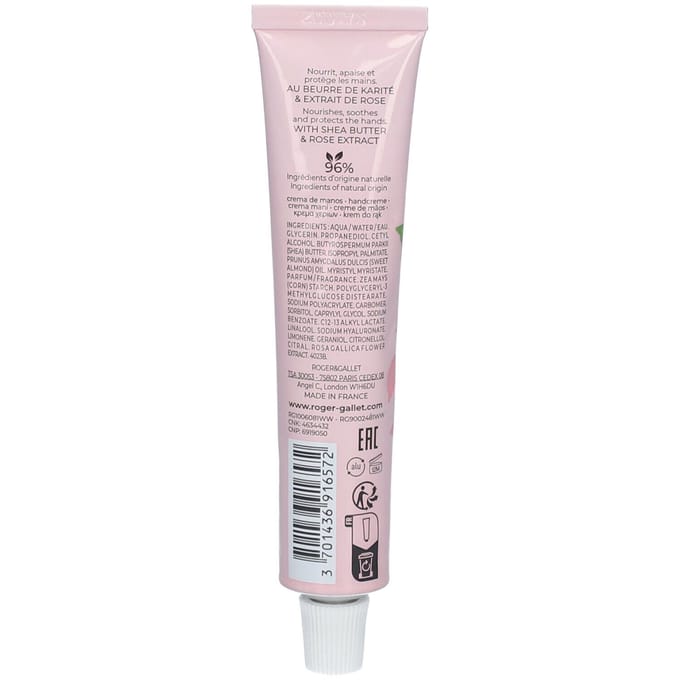 Roger & Gallet Rose Hydrating Hand Cream 30 ml