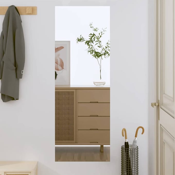vidaXL - Wandspiegel - 40x100 - cm - rechthoekig - glas
