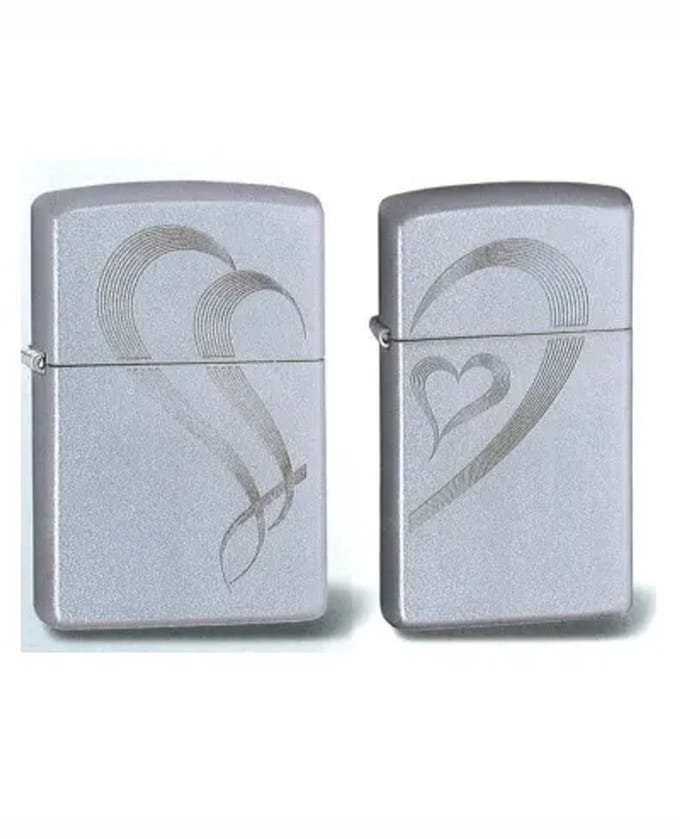 Zippo aansteker COMBO - Chrome high polish