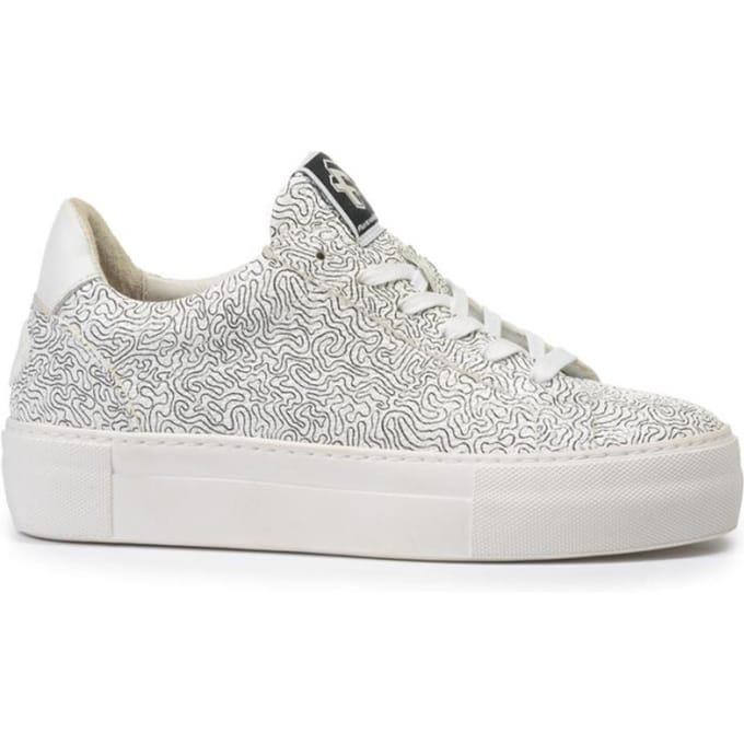 Dames Sneakers Floris Van Bommel Vinni 05.40 White Combi Wit - Maat 36