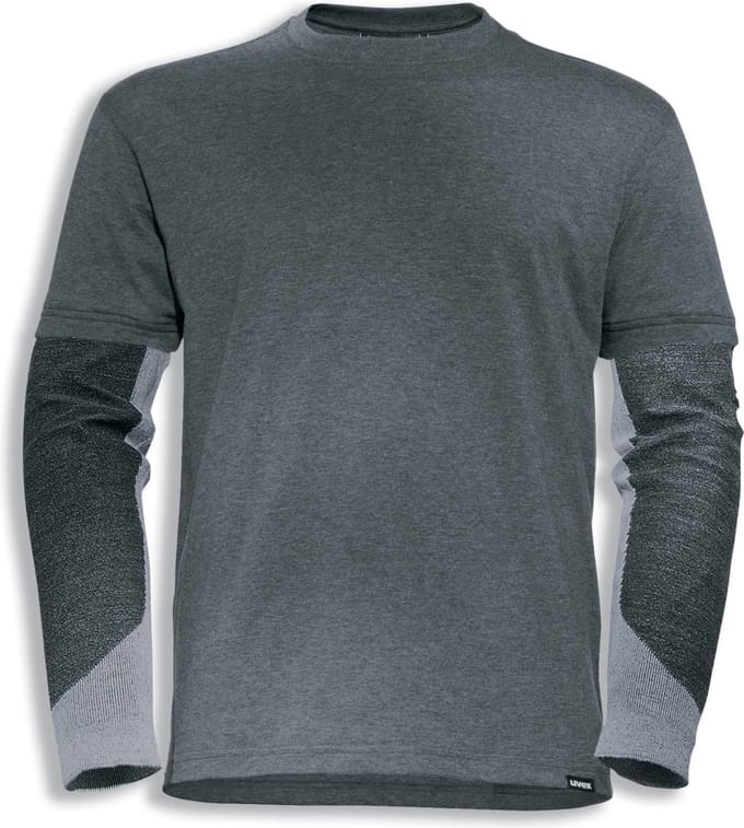 Uvex L'ongsleeve Cut Grijs, Donkergrijs-melange, Antracietit (17265)