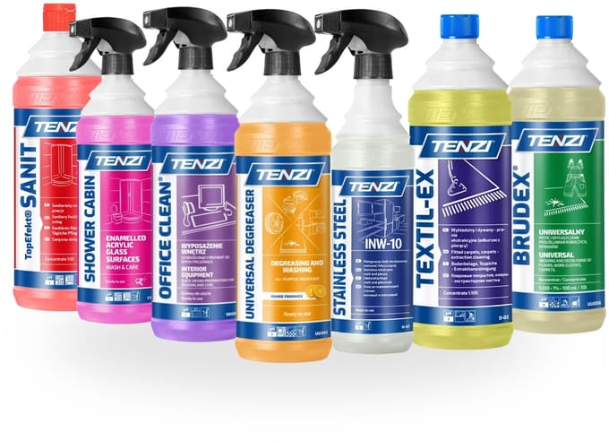 TENZI Premium Interieur Bundel – De Complete 7-delige Reinigingsset