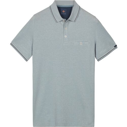 Baileys poloshirt korte mouw lichtblauw