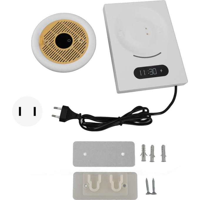 Machine à laver portable pour fruits et légumes IP7 étanche Appareil nettoyeur de fruits dans l'eau avec OH L white