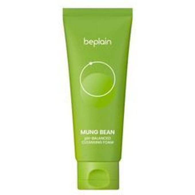 beplain Nettoyant Équilibré au pH à base de haricot mungo Nettoyage doux des pores 160 ml beige