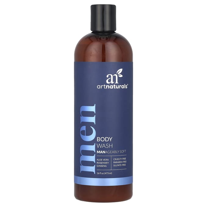 Artnaturals, Hommes, Gel Douche, 16 oz Liquide (473 ml) brown
