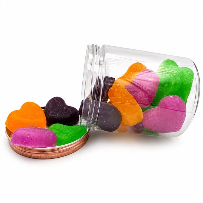 Eetbare Kristallen Dolce Cristalli Love Bites Delux (Vegan)