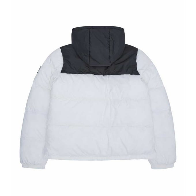 Reebok Mannen RB1569 Gevoerde Jas (Wit)